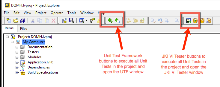 UTF and JKI VI tester Run Buttons.png